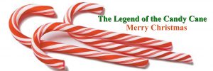 candy cane bookmark Front